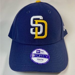 Youth New Era San Diego Padres Adjustable Cap